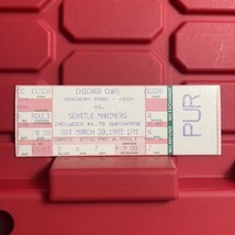 Chicago Cubs Vs Seattle Mariners MLB Spring Training Ticket Stub Vtg Mar... - £10.40 GBP