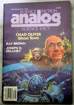 Analog Science FICTION/FACT Mid-Sept 1983 Oliver~Brown~Delaney~Zahn~Haldeman, Jr - £5.84 GBP