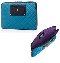 Teal ChromeBook or MacBook Air Laptop Sleeves 11” Knomo London Quilted - $16.79