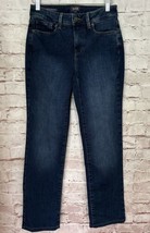 NYDJ Jeans Womens Marilyn Straight Lift Tuck Stretch Denim Cooper Wash S... - £28.16 GBP