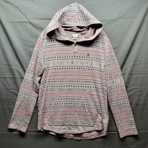 Volcom Men&#39;s Fair Isle Ole Hooded Henley size M Perfect for Holidays! - $12.60