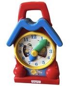 Rare 1994 Baby Teaching Musical Windup Grandfather Clock 5706  Fisher Price - $470.41 MXN