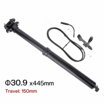 30.9mm Internal Dropper Seatpost 150mm Travel 445mm Length MTB Bike Air ... - $99.95