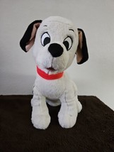 Disney Store Lucky Puppy Dog  101 Dalmatians 13&quot; Red Collar Plush Stuffed Animal - £13.58 GBP
