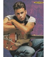Jamie Walters Rider Strong teen magazine pinup clipping teen idols guita... - $93.47 MXN