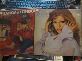 2 Vintage Nancy Sinatra Vinyl Record Albums Woman &amp; In London - £7.43 GBP