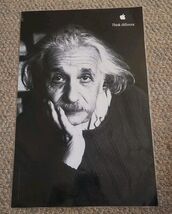 Vintage Apple 11x17 Think Different Laminated Poster Albert Einstein - $41.86 CAD
