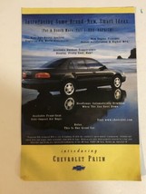 1997 Chevrolet Prism Car Vintage Print Ad Advertisement pa19 - £5.43 GBP