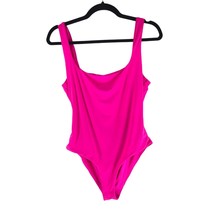 Shein Bae Womens Bodysuit Square Neck Hot Pink L - £3.91 GBP
