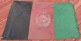 AFGHANISTAN FLAG FLOWN OVER CHECKPOINT ONE ECP BAGRAM AIR FORCE BASE 2007 - £634.33 GBP