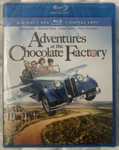 Adventures at the Chocolate Factory Blu-Ray &amp; DVD AKA Papa Moll Brand New Sealed - £7.36 GBP