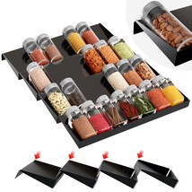 Upgrade Spice Organizer For Drawer, 4 Tier Stainless Steel Spice Rack Seasoning  - £37.65 GBP