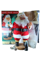 Santa Claus Checking His List Coca Cola Animation Collection 1993 24&quot; Tall - £81.38 GBP