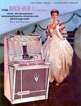 RockOla Empress 1496 1497 Jukebox FLYER 1962 Unused Original Phonograph ... - $31.58