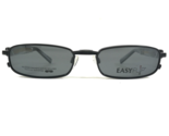 EasyFlip Brille Rahmen MOD Q4078 90 Kariert Mit Clip On Linsen 52-18-140 - $55.57