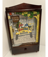 Vintage Wind up Animated Musical jewelry box Orphee Aux Enfers Salon de ... - £25.84 GBP