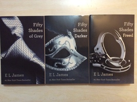 Fifty Shades Trilogy By E. L. James - Softcover - Boxed Set - Free Shipping - £21.29 GBP
