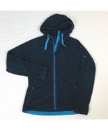 Mammut Navy Blue Fleece Full Zip Hoodie Jacket Women’s Size Medium Outdoor - $67.90 CAD