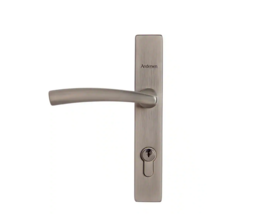 Andersen Storm Door Handle Set Lock &amp; Keys - Modern Brushed Dark Nickel ... - £55.02 GBP