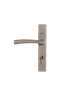 Andersen Storm Door Handle Set Lock &amp; Keys - Modern Brushed Dark Nickel ... - £55.00 GBP