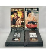 Rambo: First Blood Part One & Two (VHS, 1982-1988) - $12.00