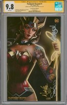 CGC SS 9.8 Flashpoint Beyond SIGNED Geoff Johns Nathan Szerdy Variant Cover Art - £158.23 GBP