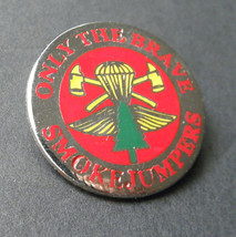 SMOKEJUMPERS SMOKE JUMPER FORESTRY FIRE PROTECTION LAPEL PIN BADGE 1 INCH - £4.51 GBP
