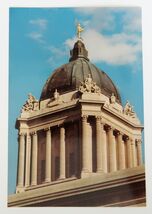 Canada Post Office Pre Stamped Postcard 8¢ Provincial Legislature Winnip... - $9.99