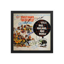 3 stooges signed It&#39;s a Mad, Mad, Mad, Mad World soundtrack- RARE Reprint - £66.88 GBP