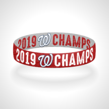 Reversible 2019 World Series Champions Washington Nationals Bracelet Wristband - £9.43 GBP