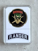 US ARMY RANGER Lead The Way Challenge Coin 75th Battalion With Case - £11.71 GBP