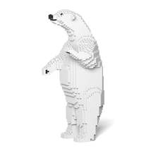 Polar Bear Sculptures (JEKCA Lego Brick) DIY Kit - $98.00