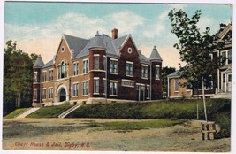 Postcard Court House &amp; Jail Digby Nova Scotia - $9.89