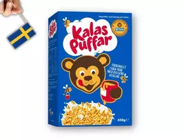 Kalas Puffar Flingor - Swedish Classic Cereal with Golden Honey 450g (15... - $9.51