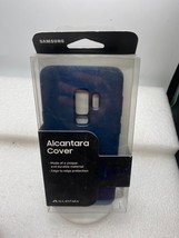 Samsung Alcantara Cover for Galaxy S9+, Blue - EF-XG965ALEGUS - $6.79
