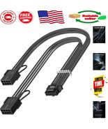 30cm PCIe 5.0 GPU Power Cable - 16 Pin Male to 2x8 Pin Female with Comb - $738.34 MXN