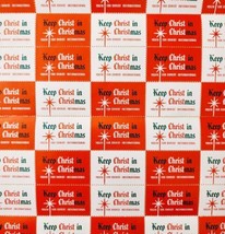 Christmas Christ Envelope Seals Page Of 49 Incomplete Vintage Religious E22 - $19.99