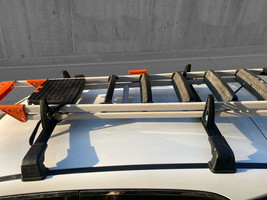 Roof Rack and Load Stops Ladder Tilt For Ford Kugo 2013- Up Black - £114.02 GBP