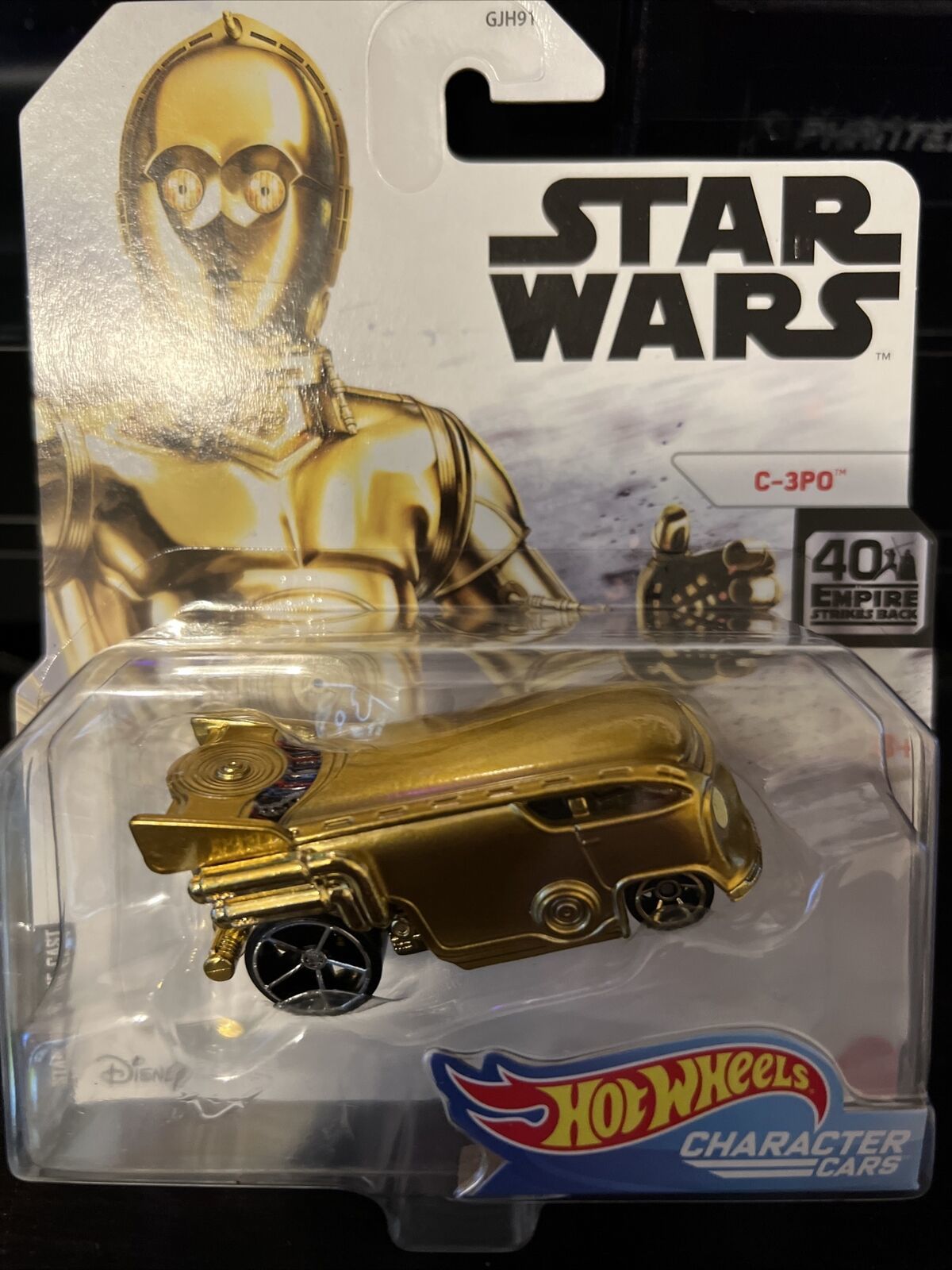 Primary image for Hot Wheels Star Wars: The Empire Strikes Back- C-3PO Character Car (2020)