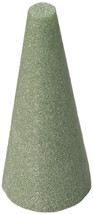 Floracraft Styrofoam Cone-Green 9&quot;x4&quot; - $305.21 MXN