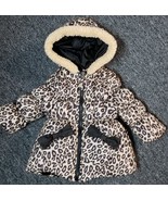 Pink Platinum Brand ~ Child&#39;s Size 18 Months ~ Leopard Design ~ Hooded Coat - $22.44