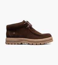 Stacy Adams Dublin II Moc Toe Boot Suede Brown 63169-200 image 7