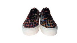 Vans x Barneys New York TWEED Womens Sz 10 US Multicolor Weave Casual Sneakers - £26.08 GBP