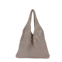Ge capacity shoulder bags for women 2021 winter simple casual shopper bag female hollow thumb200