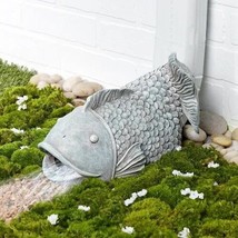 Koi Fish Downspout Cover Extension Statue Rain Gutter Unique Outdoor Scu... - $24.28
