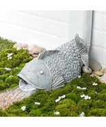 Koi Fish Downspout Cover Extension Statue Rain Gutter Unique Outdoor Scu... - $24.28