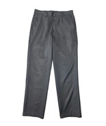 Oobe Pants Mens 30x30 Gray Classic Tapered Flat Front Dress Slacks EUC - €13,50 EUR