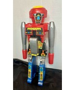 Arco Rogun Transformer Gobot Robot Cap Gun Laser 13 1/2&quot; 80s Vintage - £13.75 GBP