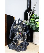 Ghost Elemental Dragon With Battle Armor And Long Sword Letter Opener St... - $36.89 CAD