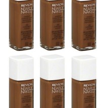 (6-PACK) Revlon Nearly Naked Makeup, SPF 20, Nutmeg 230 - 1 fl oz bottle - £51.34 GBP